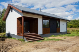 Каркасный дом 80 м² под ключ